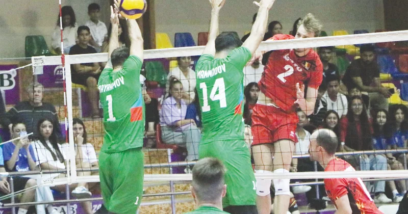 Kişi voleybolçularımız ardıcıl 3 cü dəfə uduzub