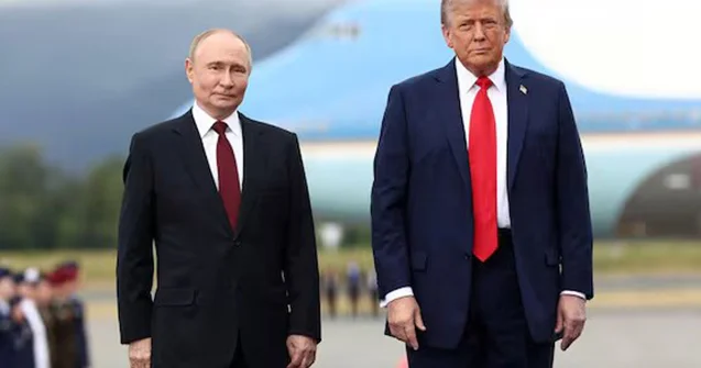 Tramp və Putin mətbuat konfransı keçirir Canlı