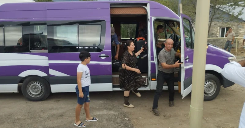 Ağdərənin Kolatağ kəndi ilk sakinlərini qarşılayıb