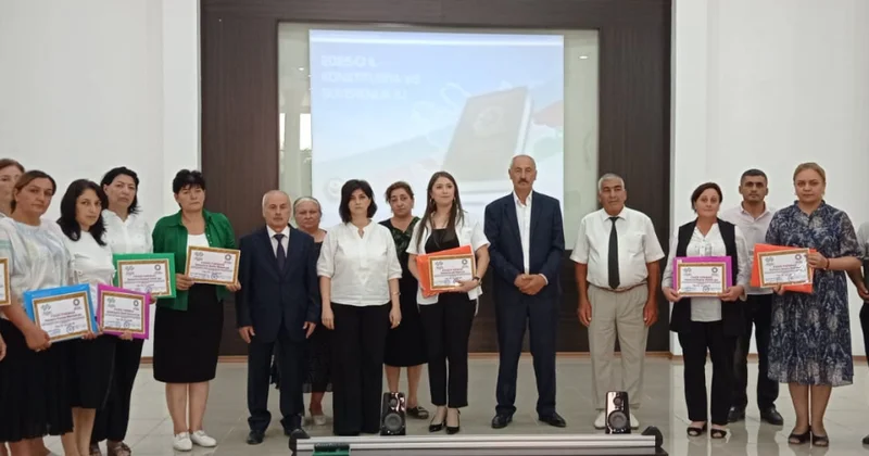Qazaxda “Ən yaxşı məqalə” müsabiqəsinin qalibləri mükafatlandırılıb