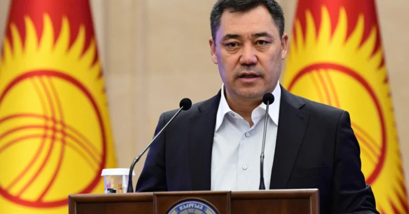 Qırğızıstan Rusiyaya kömək etmir Sadır Japarov