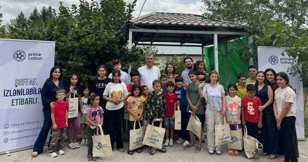 Prime Cotton uşaqlara unudulmaz yay sevinci bəxş etdi
