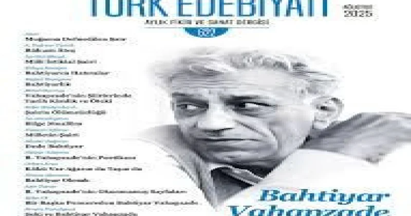 Türk Edebiyatı jurnalından Bəxtiyar Vahabzadənin 100 illiyinə töhfə