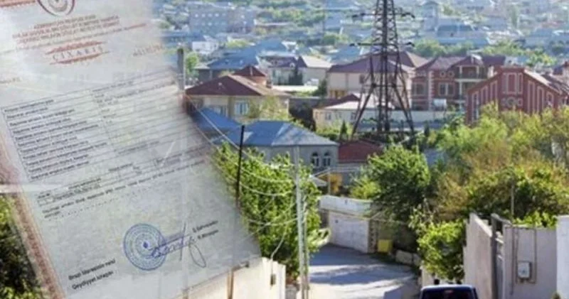 Sənədsiz evlərə “yaşıl işıq” Amnistiya yaxınlaşır