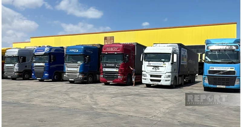 Azərbaycan Ukraynaya elektrik avadanlıqlarından ibarət növbəti humanitar yardım göndərib
