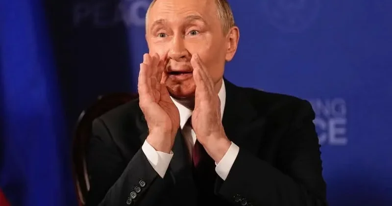 Putinin görüşdəki bu hərəkəti diqqət çəkdi Video