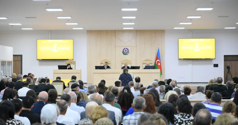 Cinayətkar ermənilərin məhkəməsi davam etdirilib...