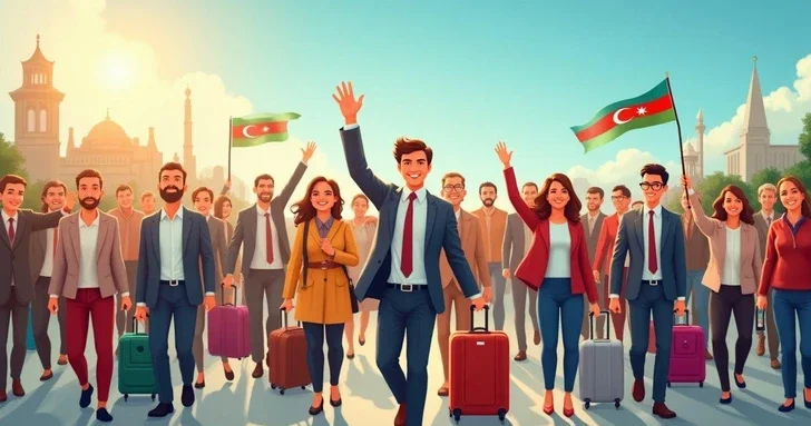Переезд в Азербайджан: статистика миграции за первое полугодие 2025 года