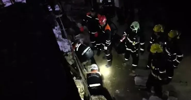 Bakıda mağazada uçqun: qadın dağıntılar altında qaldı VİDEO