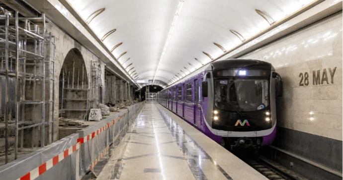 “28 May” stansiyası açılanda ŞOK görüntülər olacaq Görün metro sistemi necə dəyişəcək FOTO