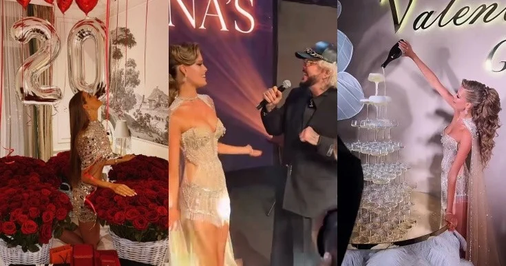 Kirkorov 20 yaşlı modelə bahalı saat hədiyyə edib ağladı Video
