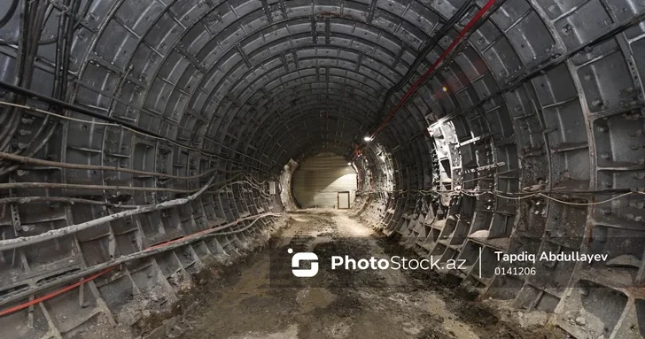 Разделение линий бакинского метро: построено 39 метров нового тоннеля из 211