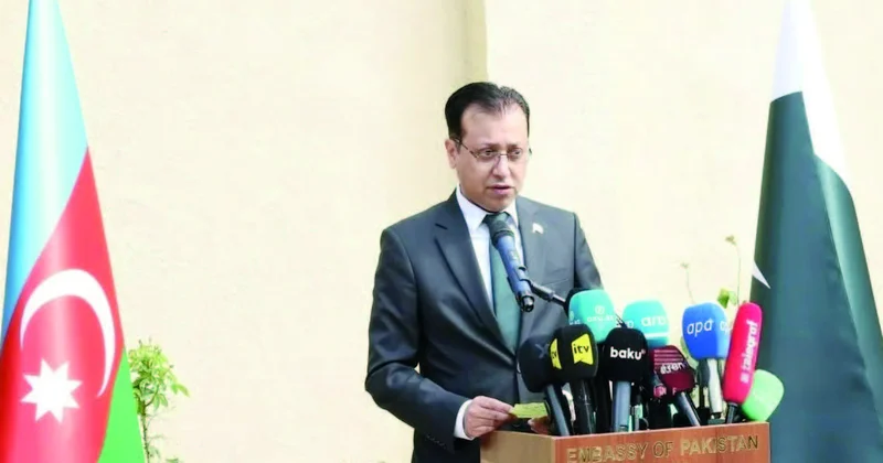 Bakıda qardaş ölkənin Müstəqillik Günü mərasimi