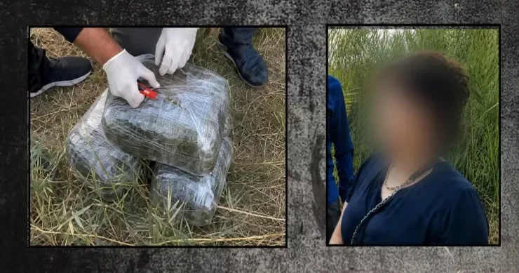 İmişlidə qadın 10 kilo narkotiklə tutuldu