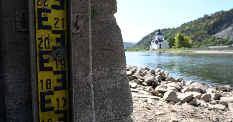 Рейн в Германии установил новый антирекорд по уровню воды