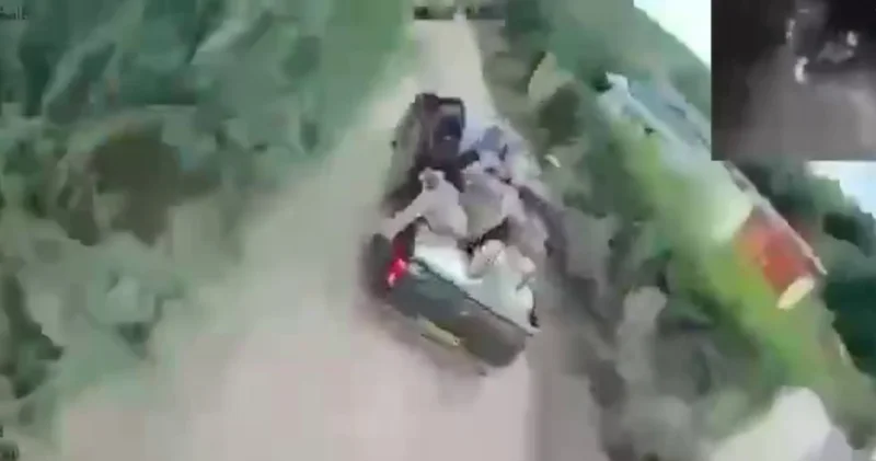 Rusiya “pusqu dronları”nı işə saldı Hücumun ANBAAN VİDEOSU