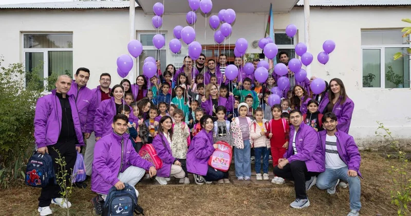 DOST ucqar kənd məktəblilərini sevindirdi