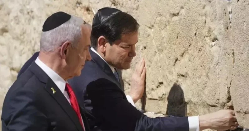 Rubio və Netanyahu Qüdsdə danışıqlar aparır