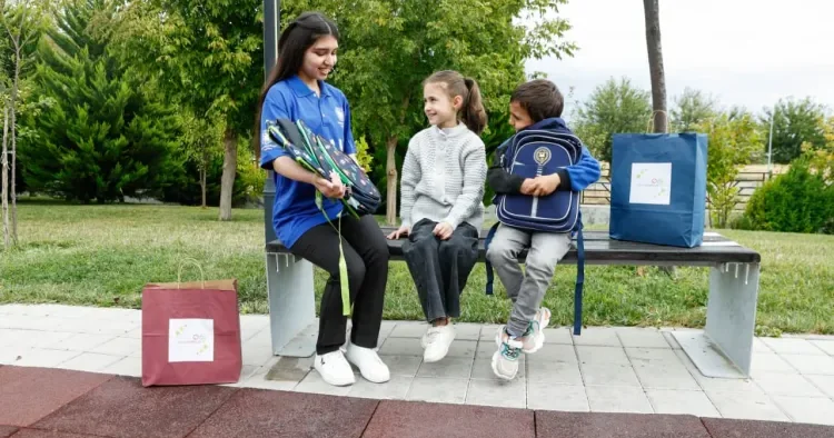 ASAN Könüllüləri növbəti dəfə Bilik Karvanı layihəsini reallaşdırdılar FOTO
