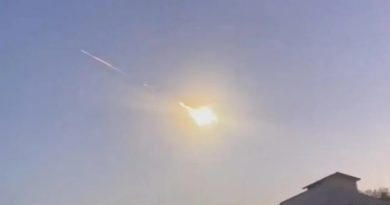 Argentina üzərindən meteor keçdi