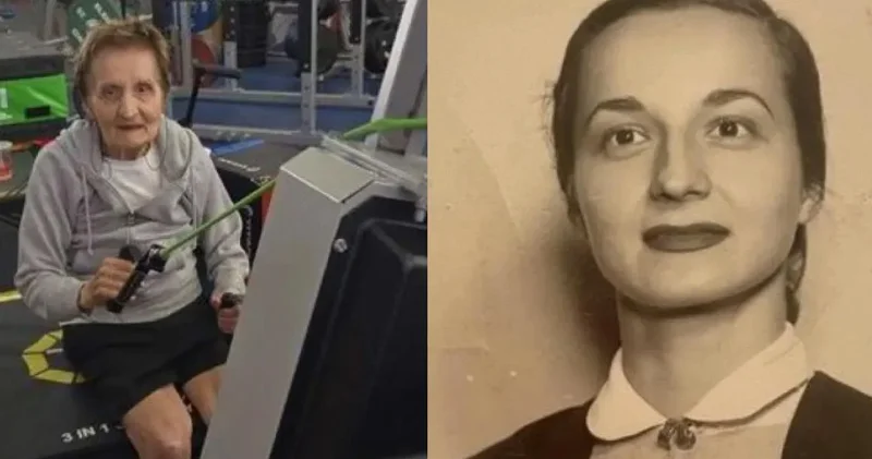 100 yaşlı qadın hələ də idman zalına gedir: Onun sirri nədir?