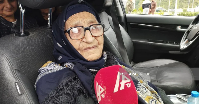 113 yaşlı Kəlbəcər sakini: Doğma yurda dönmək mənə yaşamaq ruhu verir VİDEO