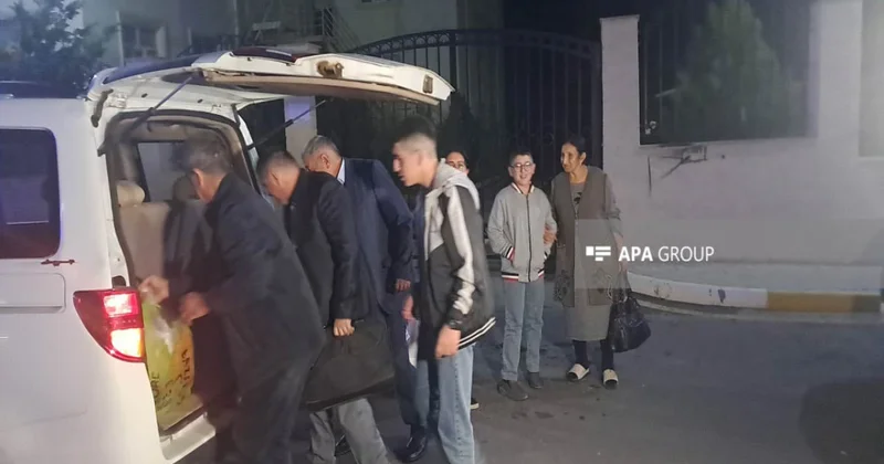 Kəlbəcər şəhərinə növbəti köç karvanı yola salınıb FOTO