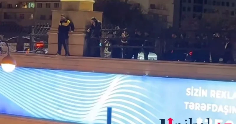 Özünü atmaq üçün körpüyə çıxdı