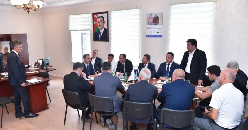 Gəncədə su təchizatına baxış keçirildi FOTO VİDEO