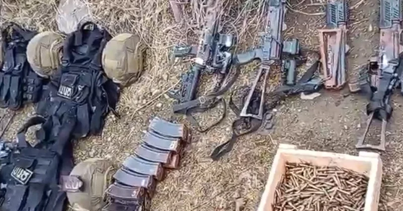 Крупный арсенал обнаружили в Шуше ВИДЕО