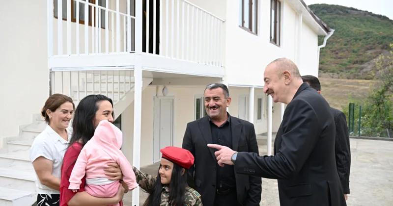 Prezident Seyidbəyliyə getdi Fotolar