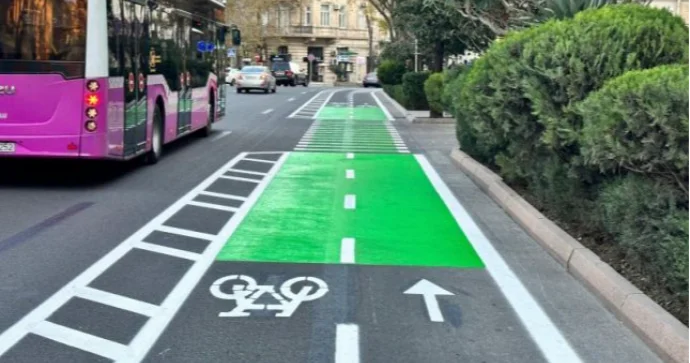 Velosiped yolları şəhərin ekoloji yükünü azaldır EKOLOQ DANIŞDI