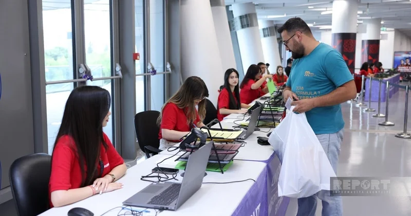 “Formula 1” Uniforma və Akkreditasiya Mərkəzi fəaliyyətə başlayıb FOTOLAR