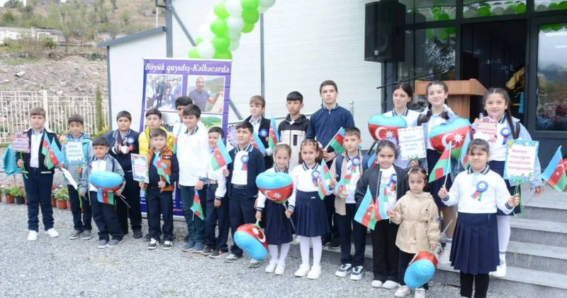 Kəlbəcərdə ilk təhsil zəngi çalınıb