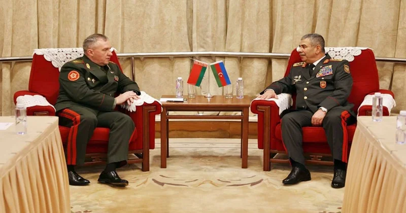 Azərbaycanla Belarus arasında hərbi texniki əməkdaşlığın inkişaf perspektivləri müzakirə olunub