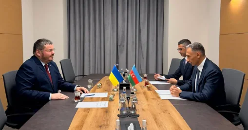 Ukrayna və Azərbaycan Orta Dəhlizin imkanlarının genişləndirilməsini müzakirə ediblər