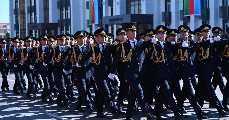 Polis Akademiyasında andiçmə mərasimi keçirildi Fotolar+Video