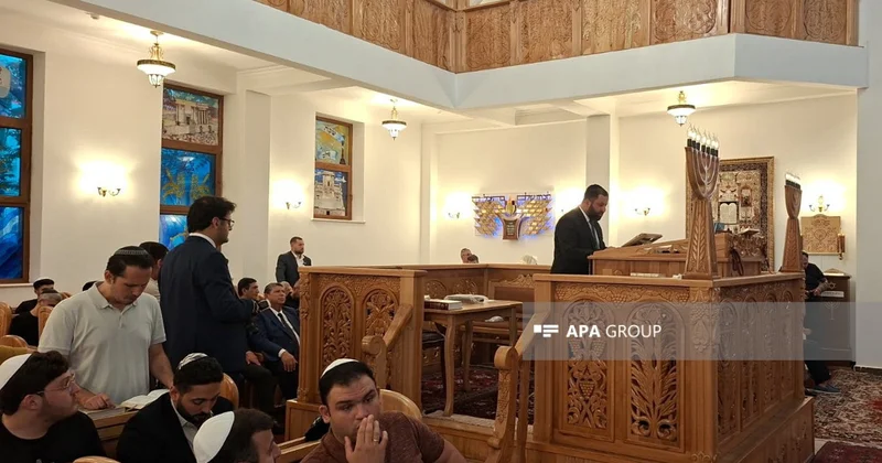 Roş Ha Şana təntənəsi, Şuşa qalasının vitrajı, qədim Tövrat nüsxələri Dağ yəhudilərinin sinaqoqundan reportaj