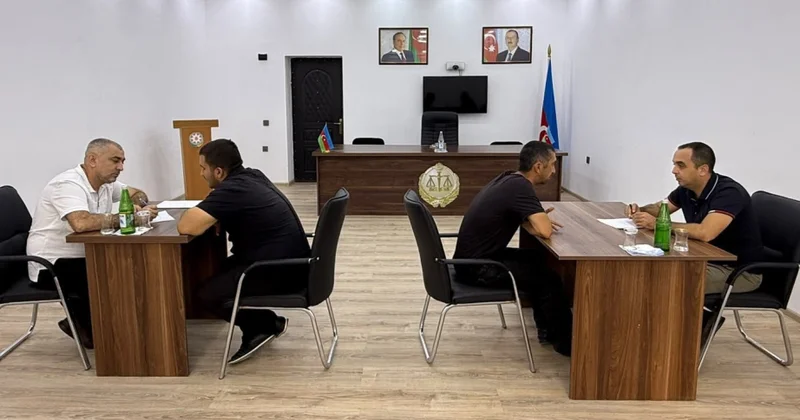 Vəkillər məhkumlara növbəti dəfə hüquqi yardım göstəriblər