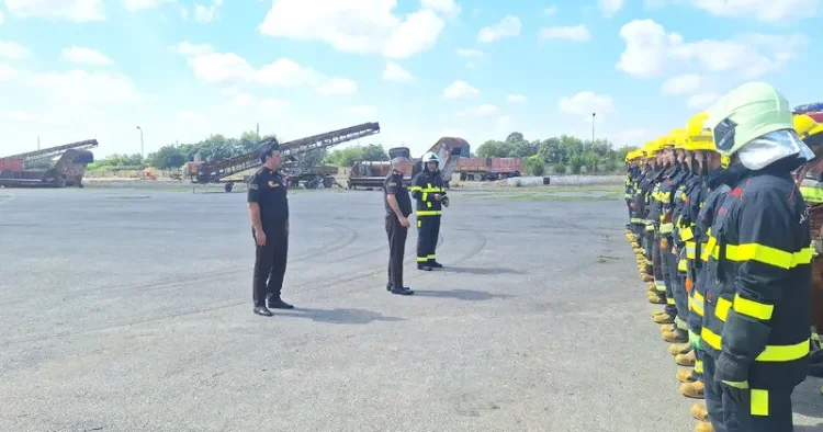 FHN in Dövlət Yanğından Mühafizə Xidməti yanğın taktiki təlim keçirdi FOTO+VİDEO