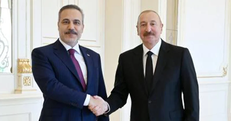 İlham Əliyev Hakan Fidanı qəbul etdi KONKRET