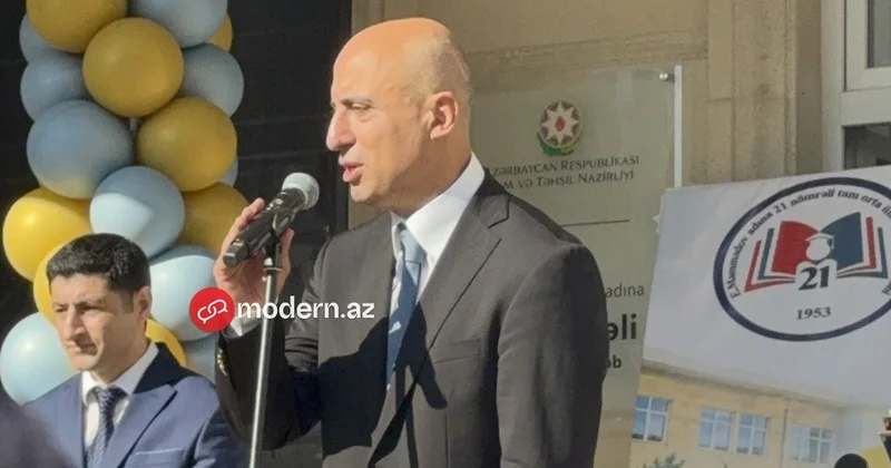 İşğaldan azad edilmiş ərazilərdə 4 məktəb fəaliyyət göstərir nazir