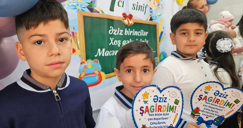 Kəlbəcər şəhərində 121 şagird məktəbə gedir GÖRÜNTÜLƏR