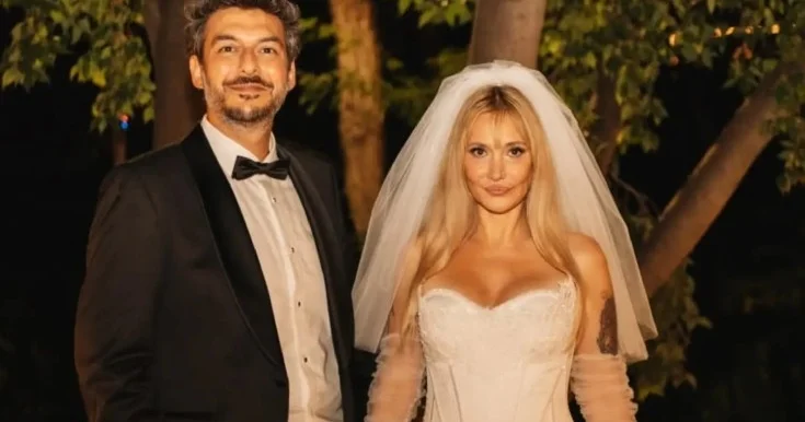 Gökçe Dinçer ikinci dəfə ərə getdi Fotolar