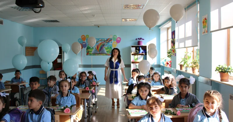 Quba Xaçmaz regionu üzrə 6350 şagird birinci sinfə qədəm qoyub