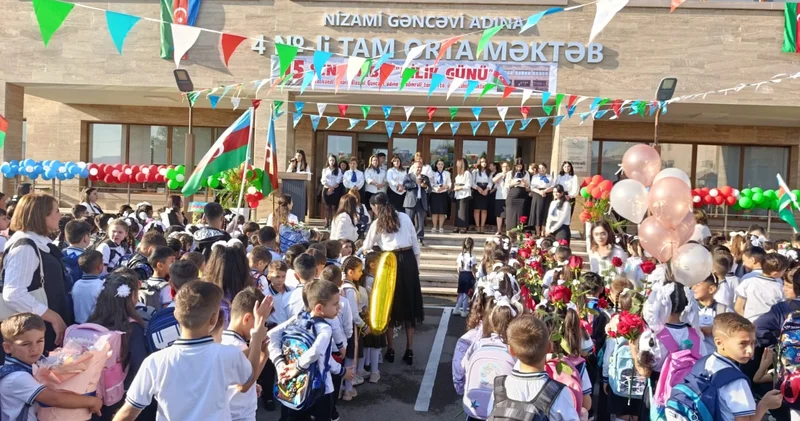 Xankəndi, Xocalı və Ağdərədə 179 şagird birinci sinfə getdi