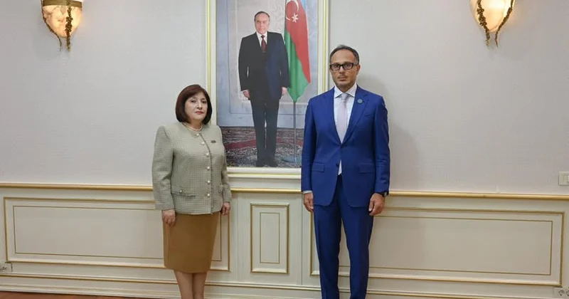 Sahibə Qafarova TÜRKPA nın Baş katibi ilə görüşüb
