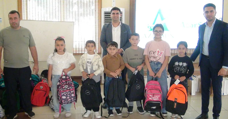 “Azərşəkər”dən kiçik məktəblilərə böyük sevinc Fotolar