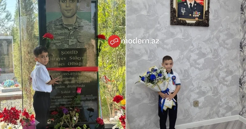 Ataları şəhid oldu, onlar məktəbli Şəhid övladlarının ilk DƏRS GÜNÜ