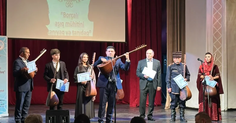Borçalı aşıqlarının möhtəşəm konserti